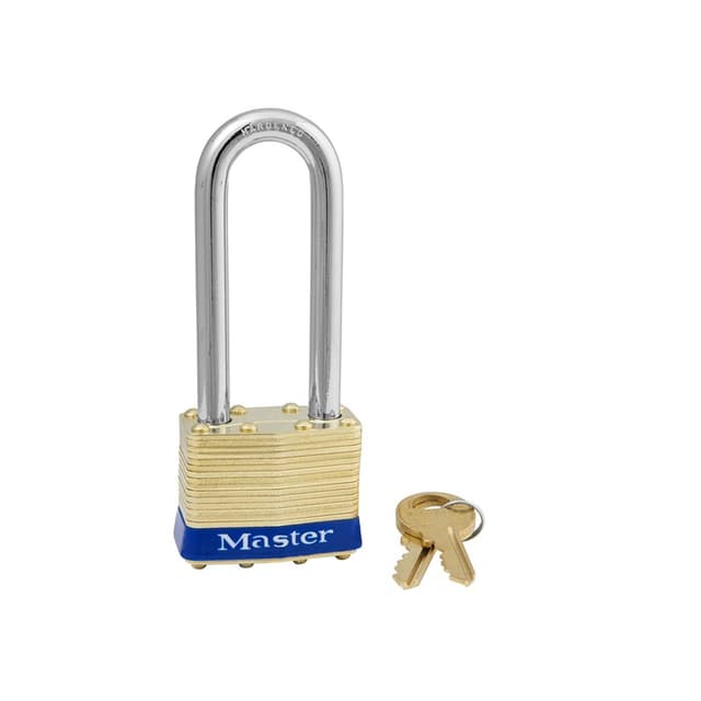 Laminated Brass Padlock