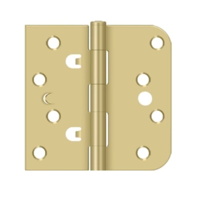 4" x 4" x 5/8" Square and Round Corner Hinge