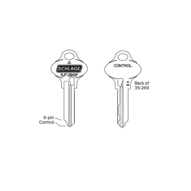 Everest 29 Control Key Blank