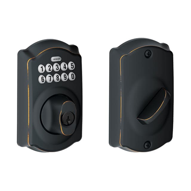 BE365 Camelot Electronic Keypad Deadbolt