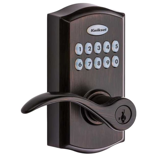 SmartCode Pembroke Entrance Lever- SmartKey