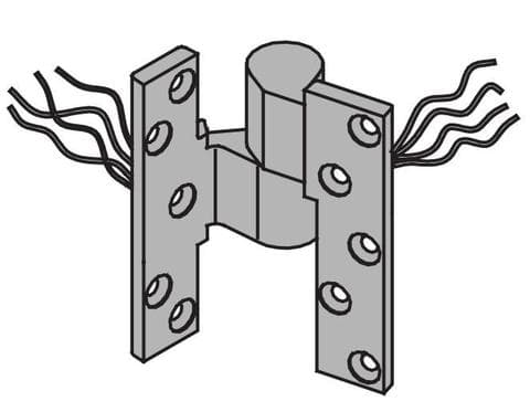 3/4" Offset Power Transfer Intermediate Pivot - LH