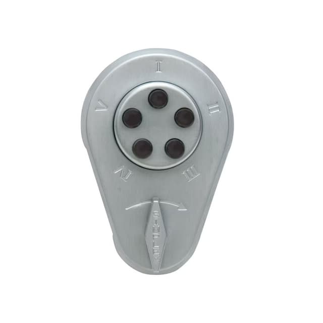 Simplex Pushbutton Auxiliary Lock