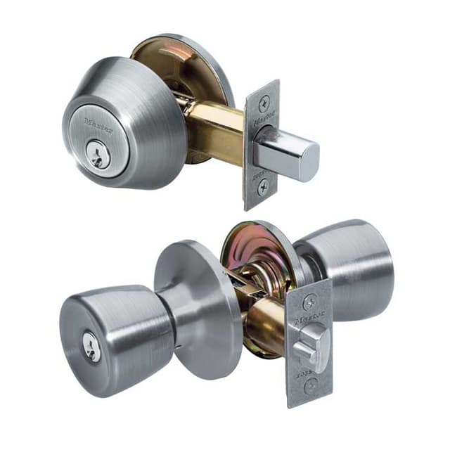 Tulip Knob Entry with Deadbolt Lockset