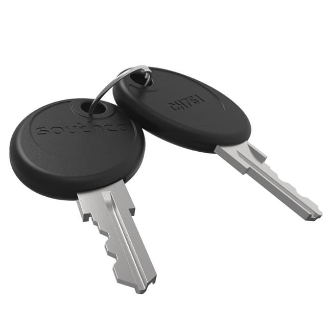 Pre-cut Ch751 Overmolded Key