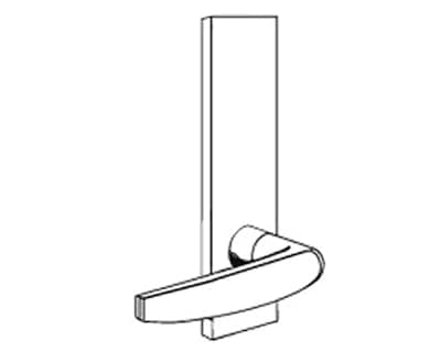 L9080P Mortise Storeroom Lock