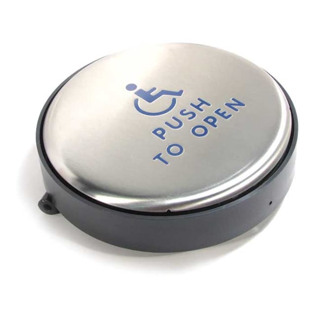 Panther Push Plate Assembly with Wireless Transmitter