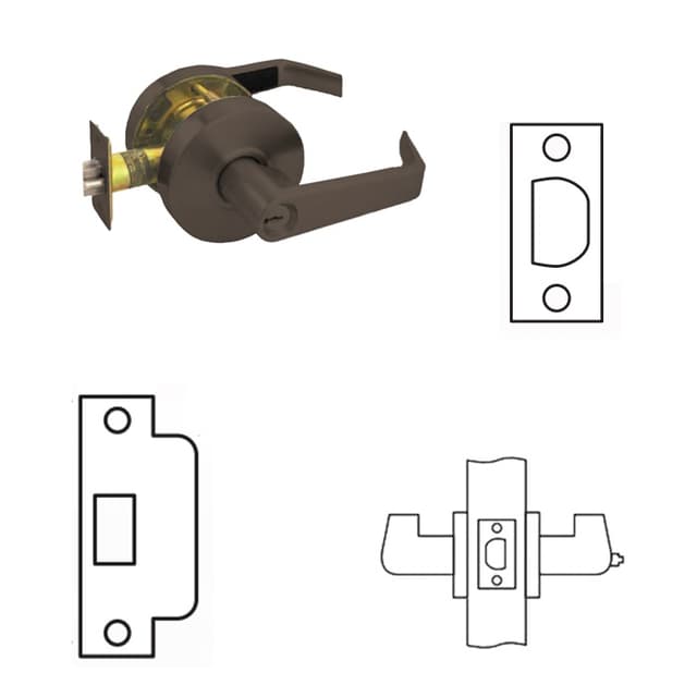 RL Series Cylindrical Lever Lock