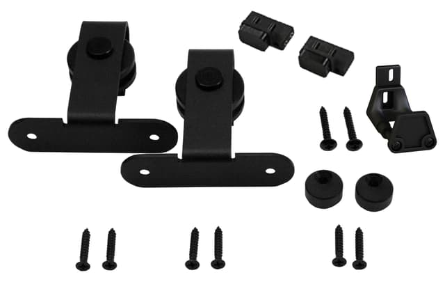 Double Door Kit For Cabinet Track for Top Mount Hangers