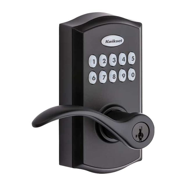 SmartCode Pembroke Entrance Lever- SmartKey