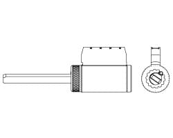 Deadbolt Cylinder C Keyway