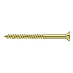 #10 X 2-1/2" Hinge Wood Screw, Steel