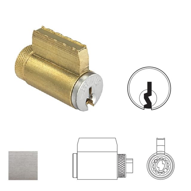 Key-In-Lever Cylinder C Keyway