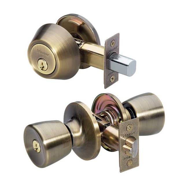 Tulip Knob Entry with Deadbolt Lockset