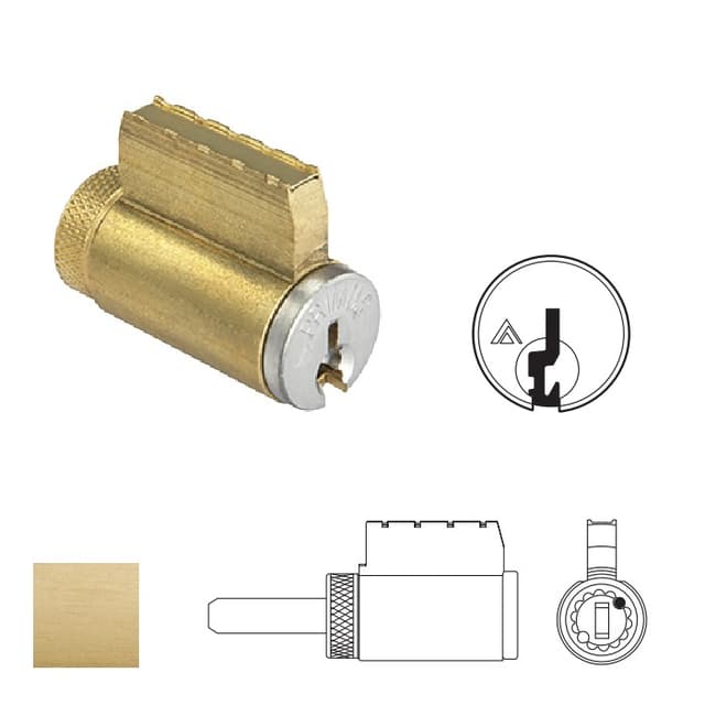 Key-In-Lever Cylinder C123 Keyway