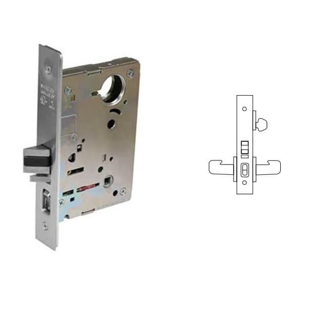 8200 Series 8255 Office/Entry Lockset Body