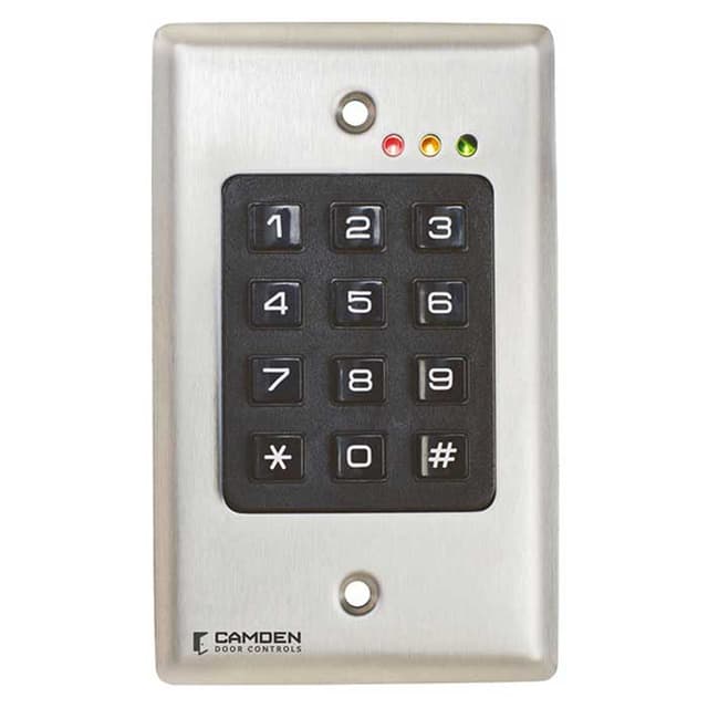 Flush Mount Wired and Wireless Keypad