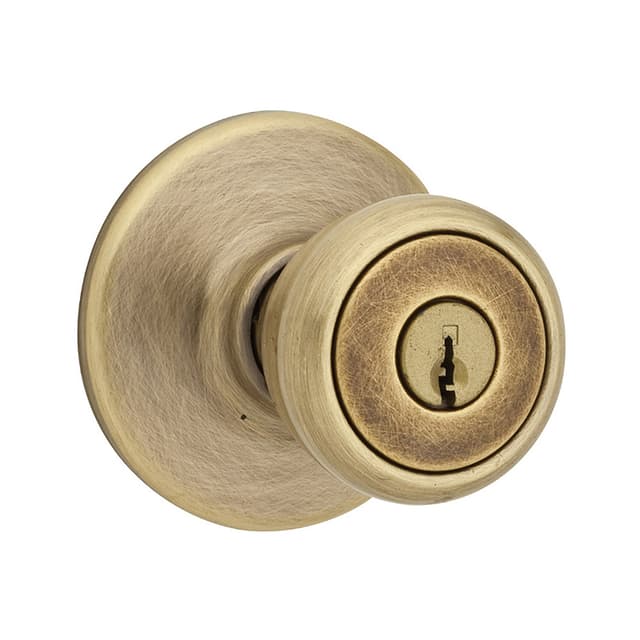Tylo Keyed Entry Knob, Clear Pack