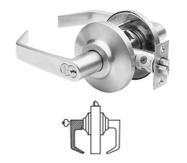 7KC Series Grade 2 Storeroom Lock