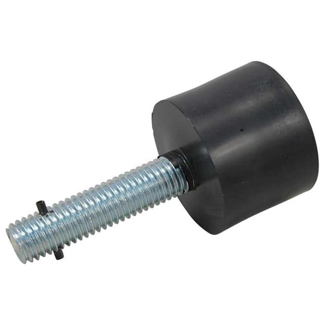 Security Floor Stop-Rubber-Short