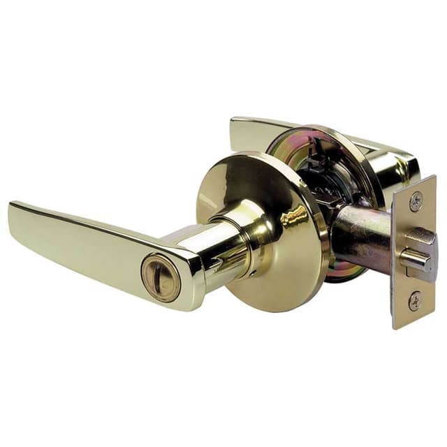 Straight Lever Privacy Lockset