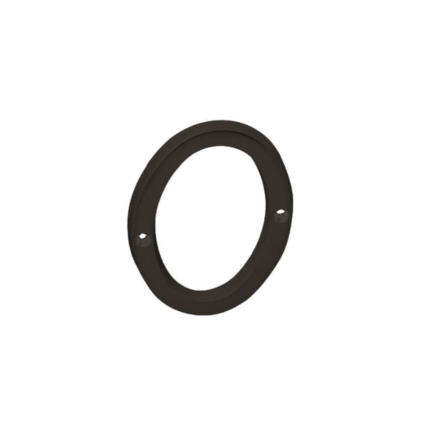 4" Classic House Number 0