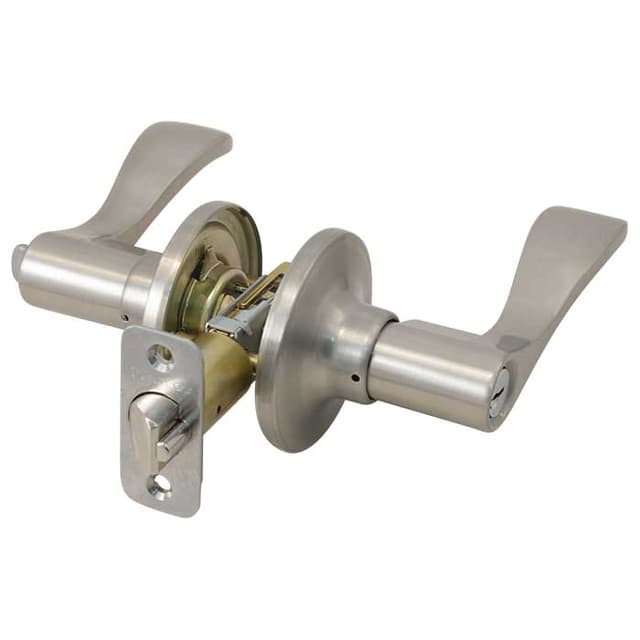 Wave Lever Entry Lockset