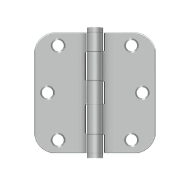 3-1/2" x 3-1/2" Radius Corner Hinge