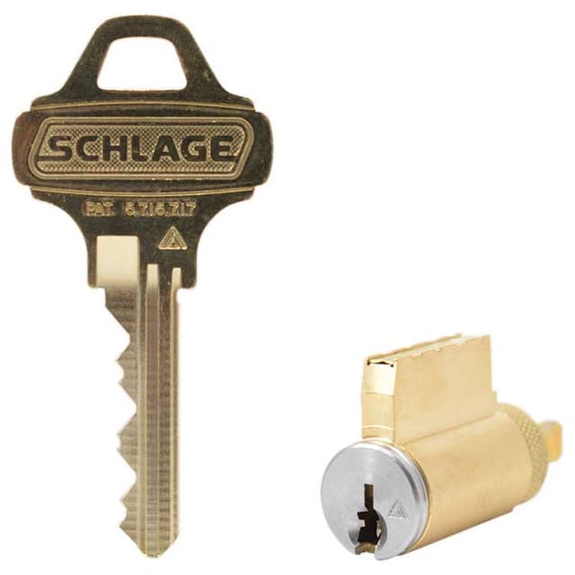 Key-In-Lever Cylinder C135 Keyway