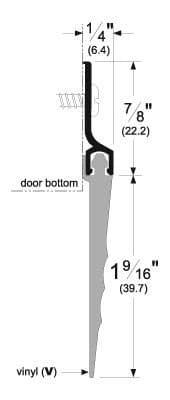 Door Bottom Sweep