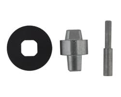 BTS Floor Closer Spindle - 3/4" Door Clearance