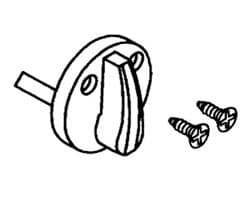 ML2000 Thumbturn Lever Packet, 1-3/4" Door