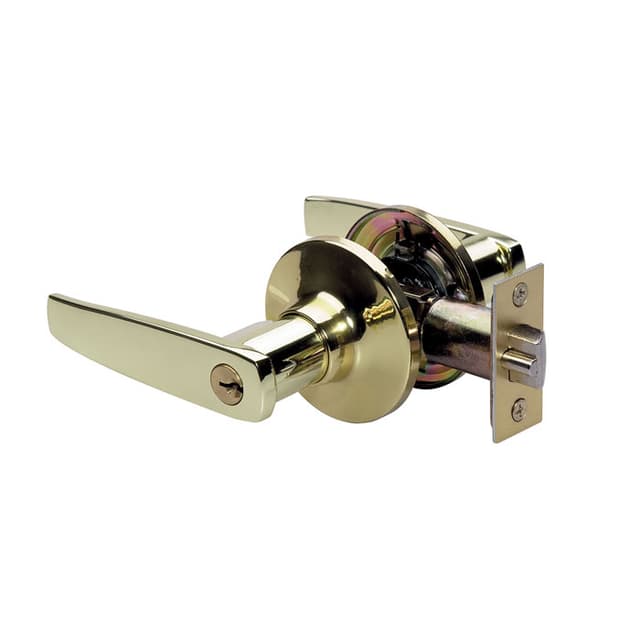Straight Lever Entry Lockset