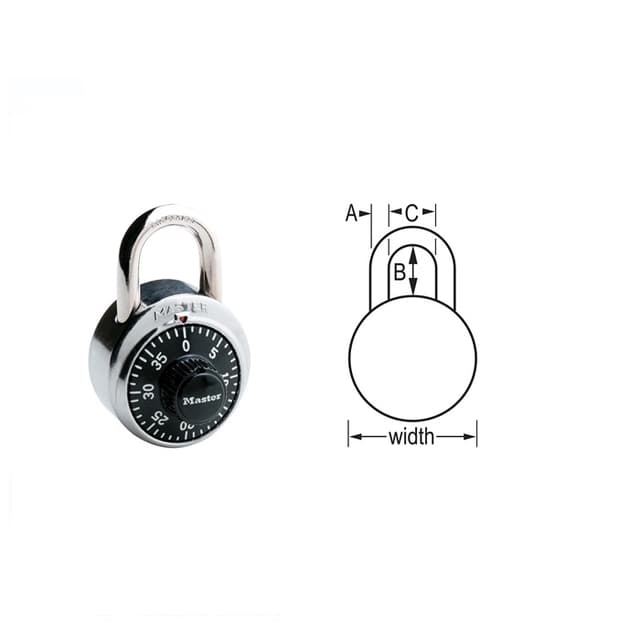 Combination Dial Padlock