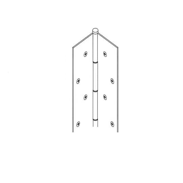 Full Mortise Edge Mount Continuous Hinge