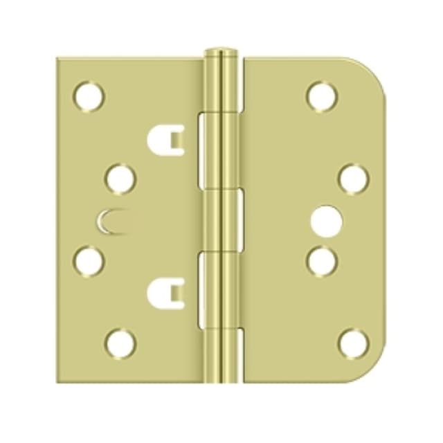 4" x 4" x 5/8" Square and Round Corner Hinge