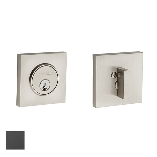 Estate Contemporary Square Deadbolt, 2-1/8" Door Prep