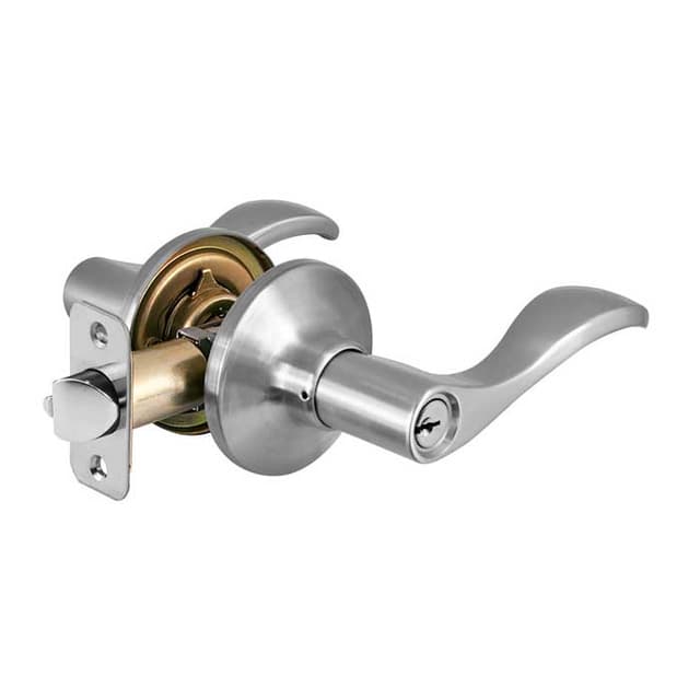 Wave Lever Entry Lockset