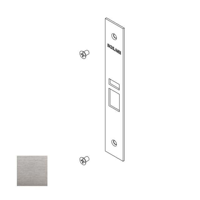 L Mortise Lock Armor Front