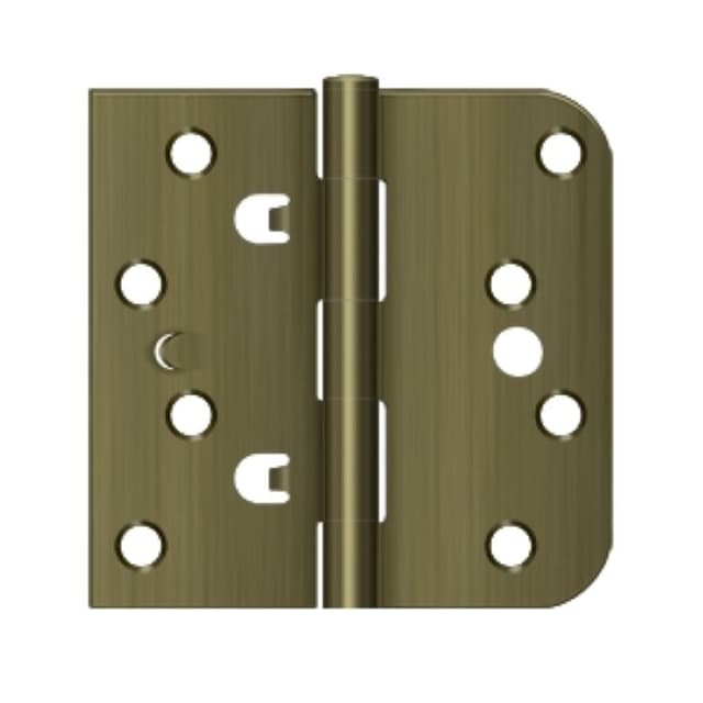 4" x 4" x 5/8" Square and Round Corner Hinge
