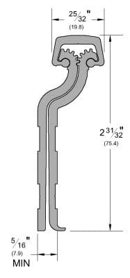 Full Mortise Continuous Geared Hinge