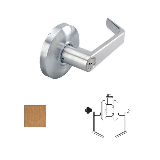 Grade 2 Entry Lever Lockset