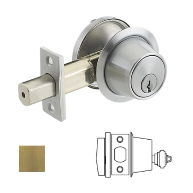Grade 2 Single Cylinder Deadbolt