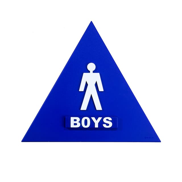 12 x 12 Boys Door Sign