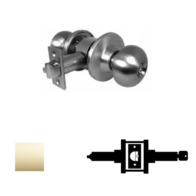 110AB Entry Knob Lockset