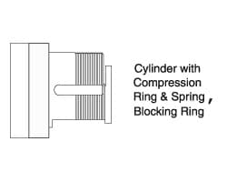 FSIC Mortise Housing - Less Core