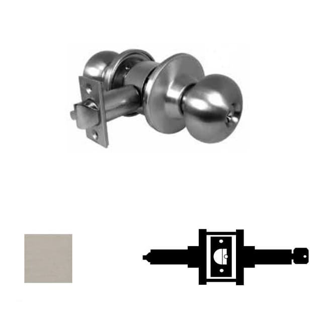 110AB Entry Knob Lockset