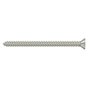 #9x 2-1/2" Hinge Wood Screw, Steel