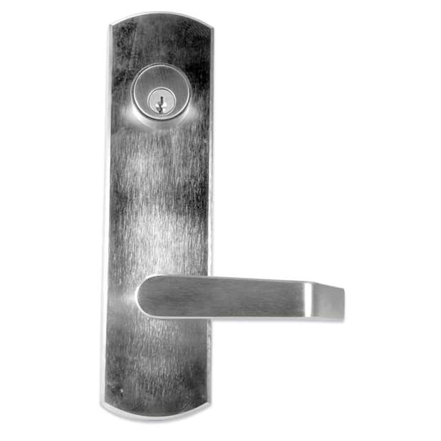 Rigid Entrance Key Locks or Unlocks Escutcheon Trim