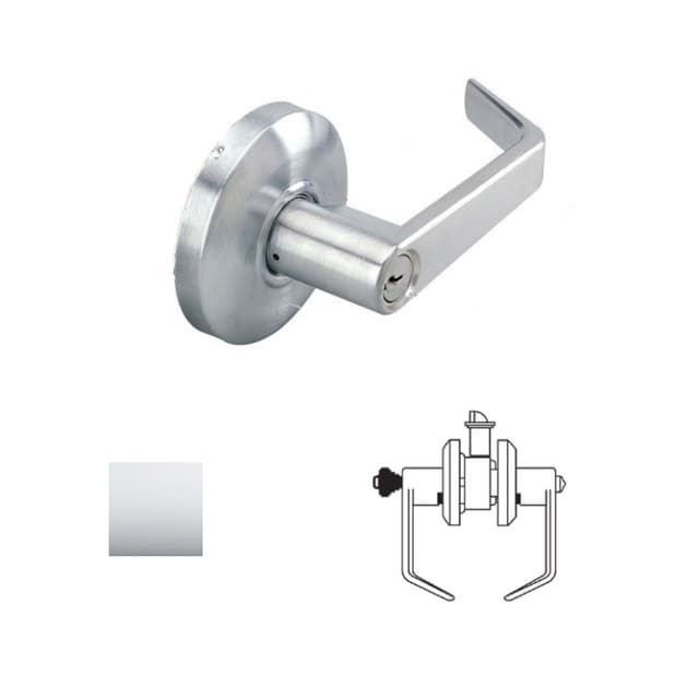 Grade 2 Entry Lever Lockset